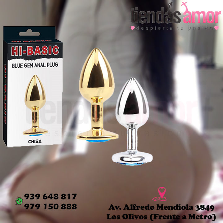 Plug Anal para Principiantes con gema brillante